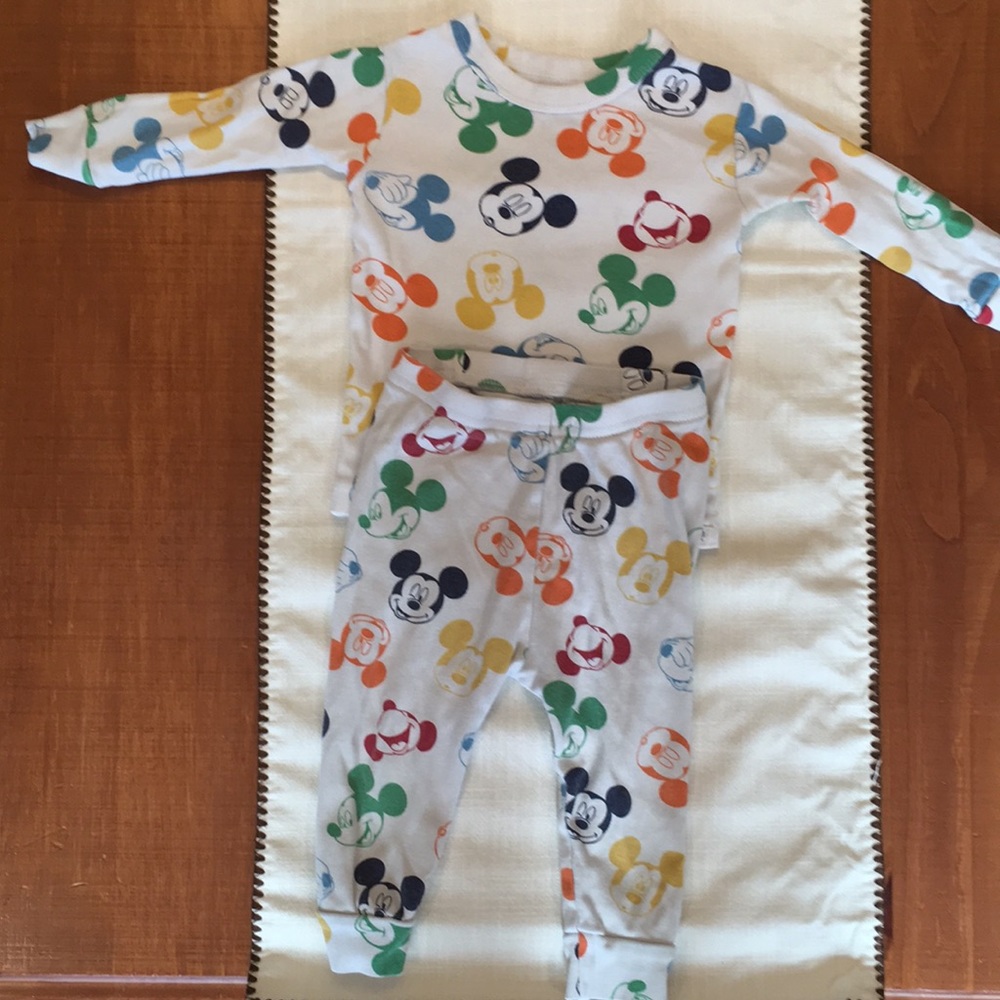 Adorable Mickey Mouse pajamas